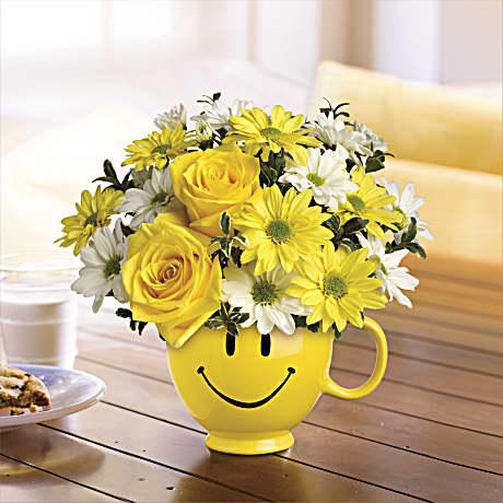 Teleflora's Be Happy® Bouquet with Roses